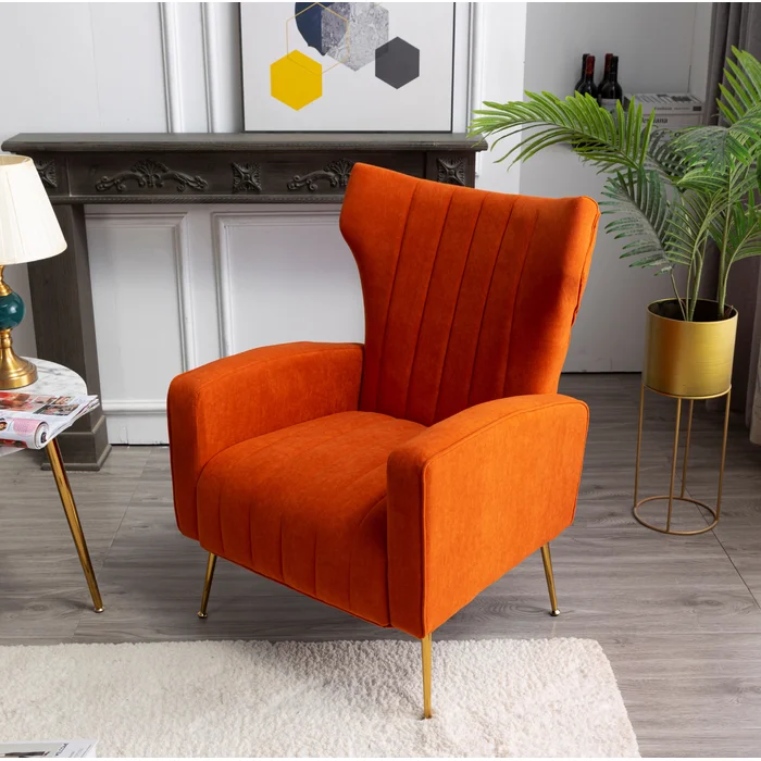 Модные кресла 2023 оранжевый