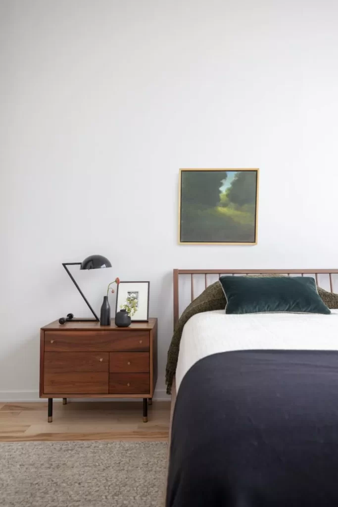 светлая спальня дизайн в современном стиле